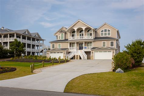 Spanning just more than 4 square miles, this classic Outer Banks town can almost be covered entirely by foot. . Twiddy rentals